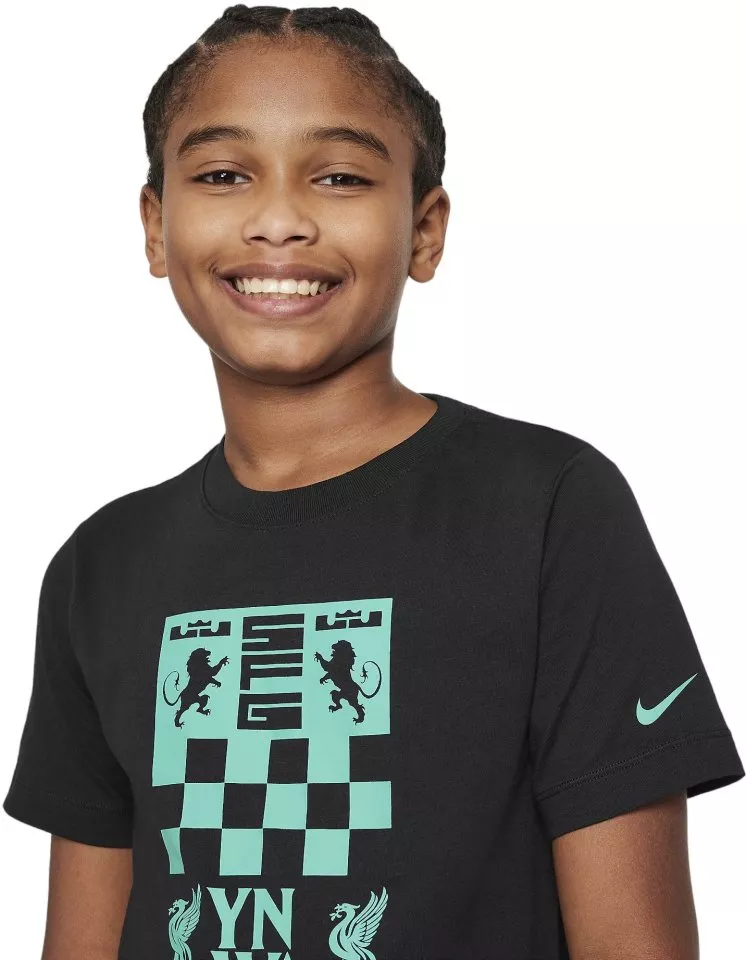 Dětské tričko s krátkým rukávem Nike x Lebron Max90 Liverpool