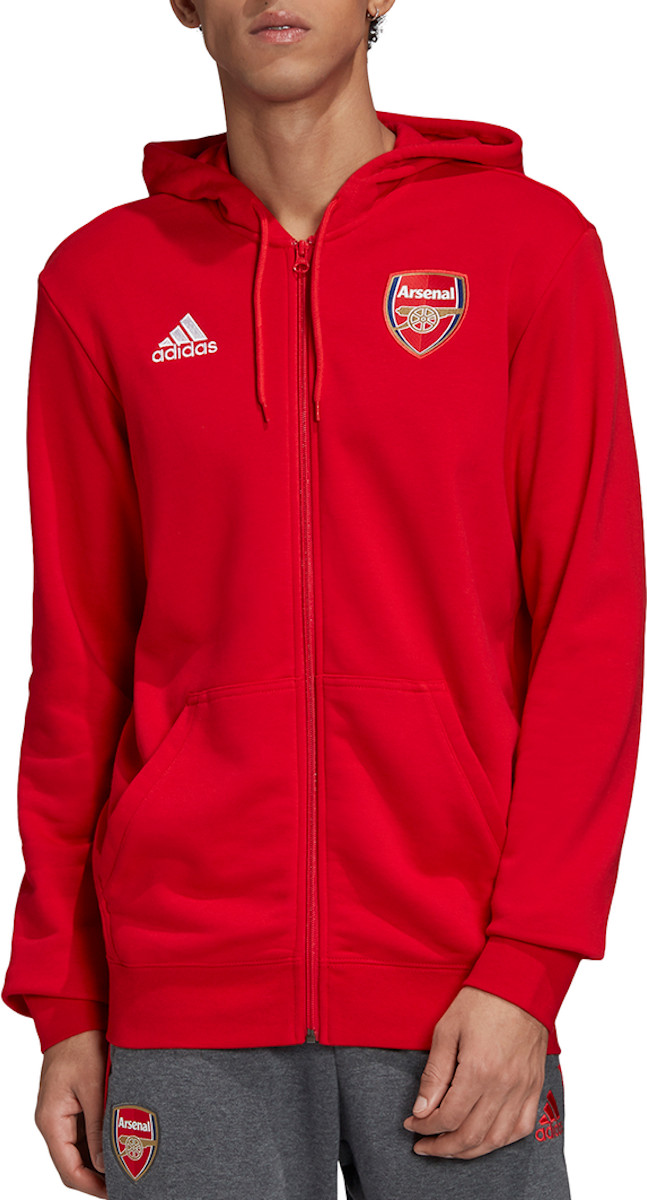 Hanorac cu gluga adidas Arsenal FC 3S FZ Hoodie