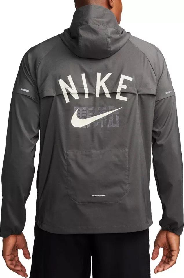 Jakke med hætte Nike M NK RPL UV WR JKT Ekiden