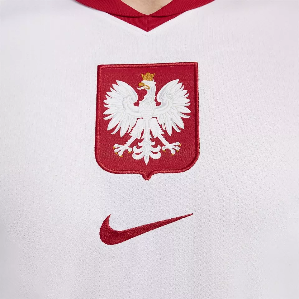 Pánský domácí dres s krátkým rukávem Nike Polsko Stadium 2024