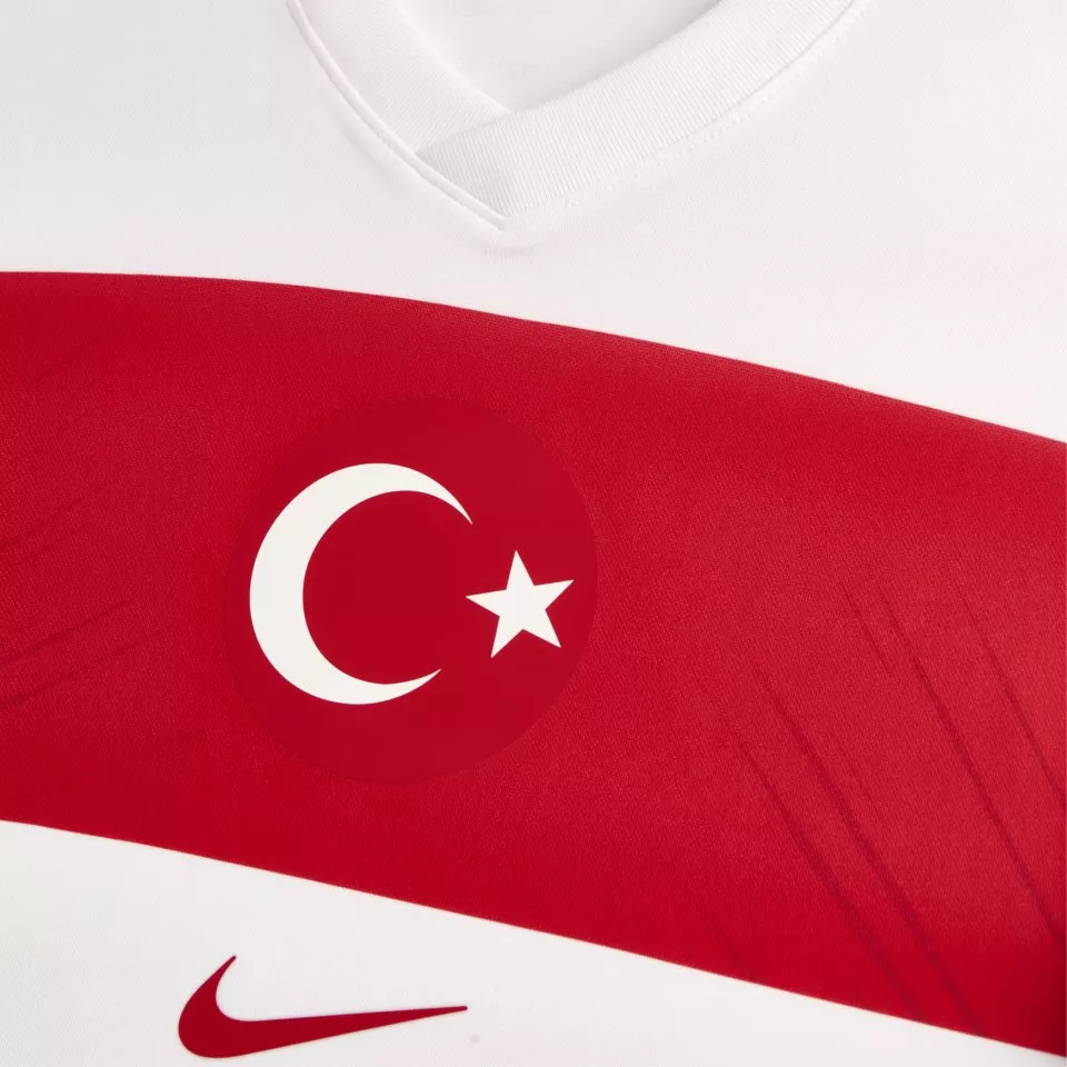 Dámský fanouškovský dres s krátkým rukávem Nike Dri-FIT Turecko 2024, domácí
