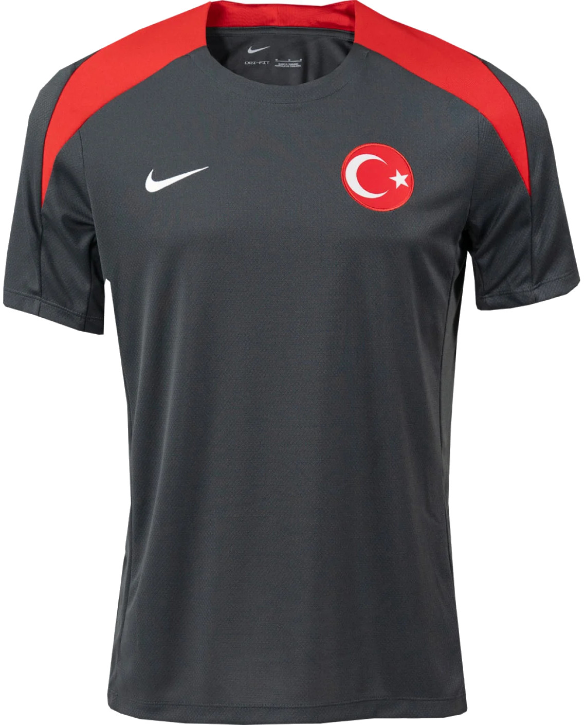 Pánské pleteninové fotbalové tričko s krátkým rukávem Nike Dri-FIT Turecko Strike