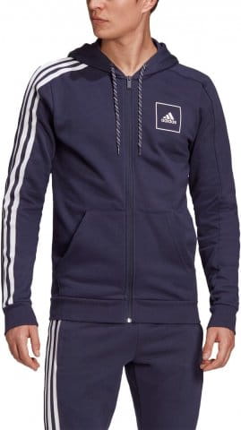 adidas tape zip hoodie