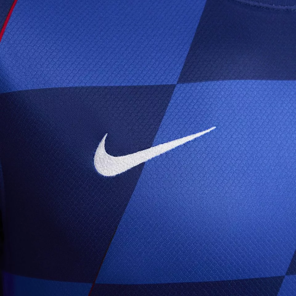 Pánský hostující dres s krátkým rukávem Nike Chorvatsko Stadium 2024