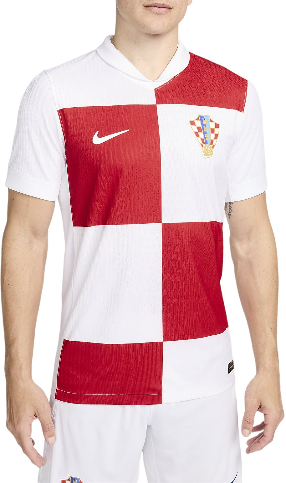 Pánský dres s krátkým rukávem Nike Dri-FIT ADV Chorvatsko 2024, zápasový/domácí