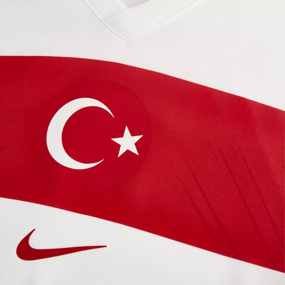 Pánský fanouškovský dres s krátkým rukávem Nike Turecko 2024, domácí