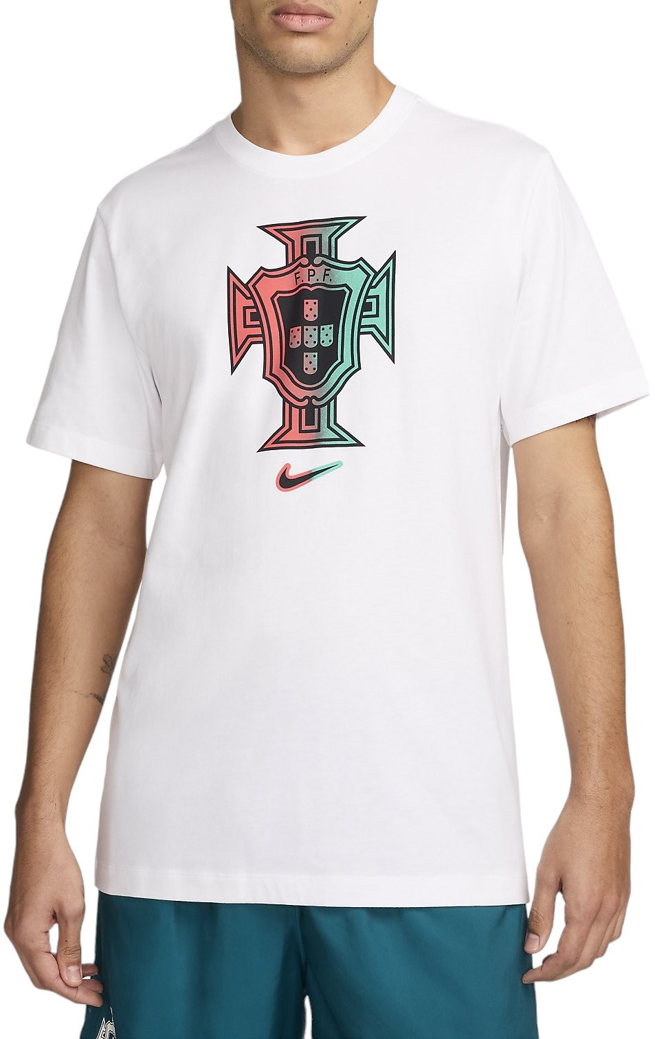 Pánské tričko s krátkým rukávem Nike Portugalsko Crest