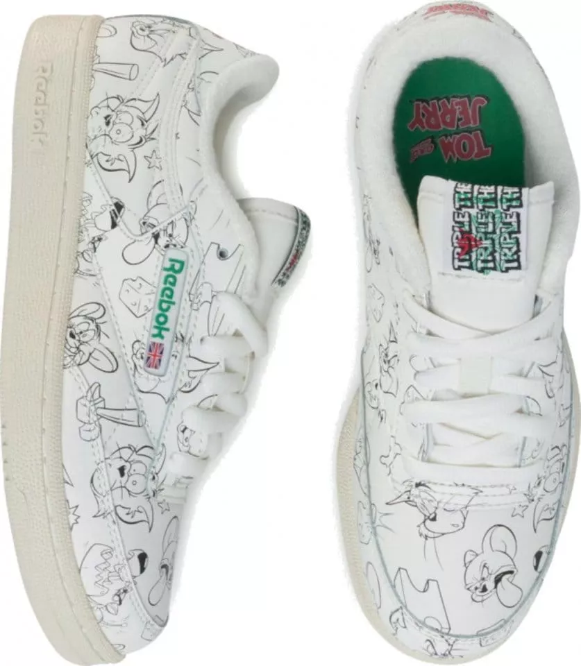 Sko Reebok Classic x tom&jerry club c 85 sneaker kids