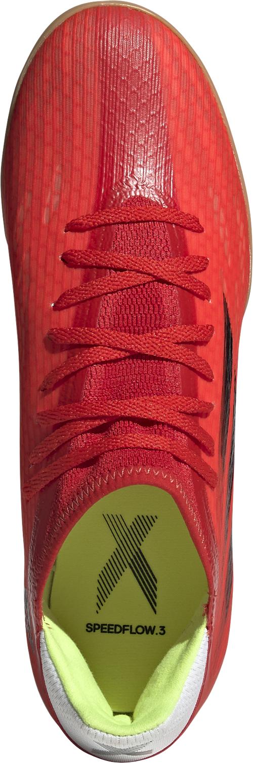 Indoor shoes adidas X Speedflow.3 In M FY3300 red oranges and reds -  KeeShoes