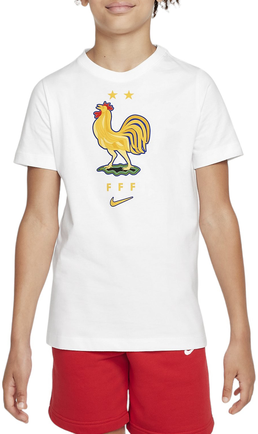 Tričko s krátkým rukávem pro větší děti Nike Francie Crest
