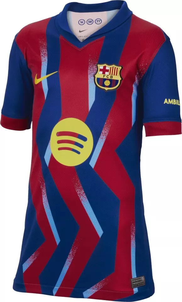 Camiseta de fútbol Nike Dri-FIT FC Barcelona Stadium 4th 2025/26 Kids