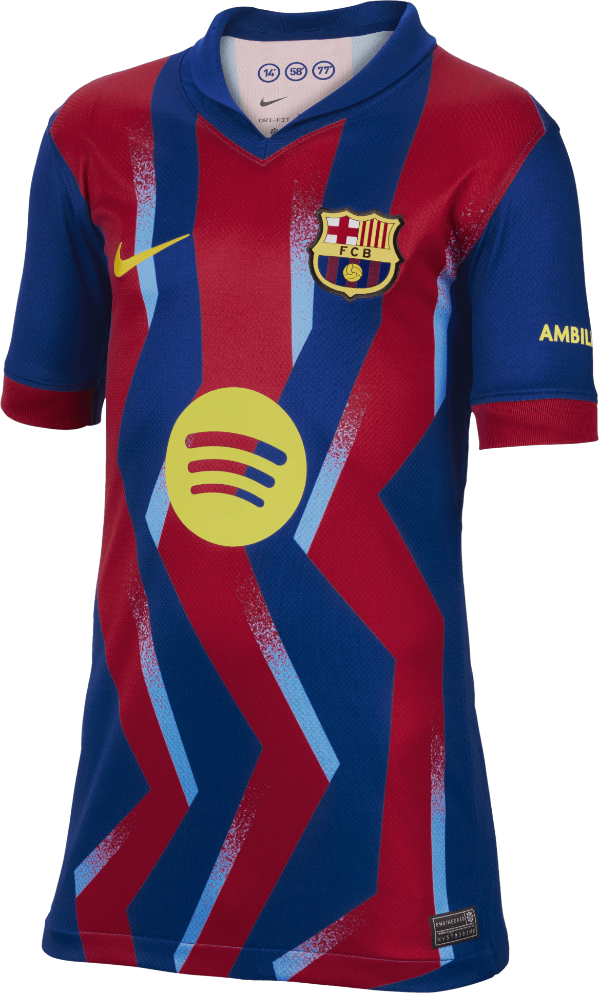 Jersey Nike Dri-FIT FC Barcelona Stadium 4th 2025/26 Kids