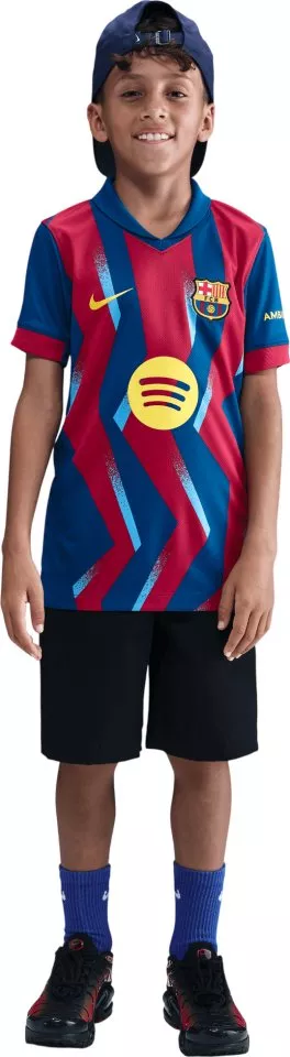 Camiseta de fútbol Nike Dri-FIT FC Barcelona Stadium 4th 2025/26 Kids