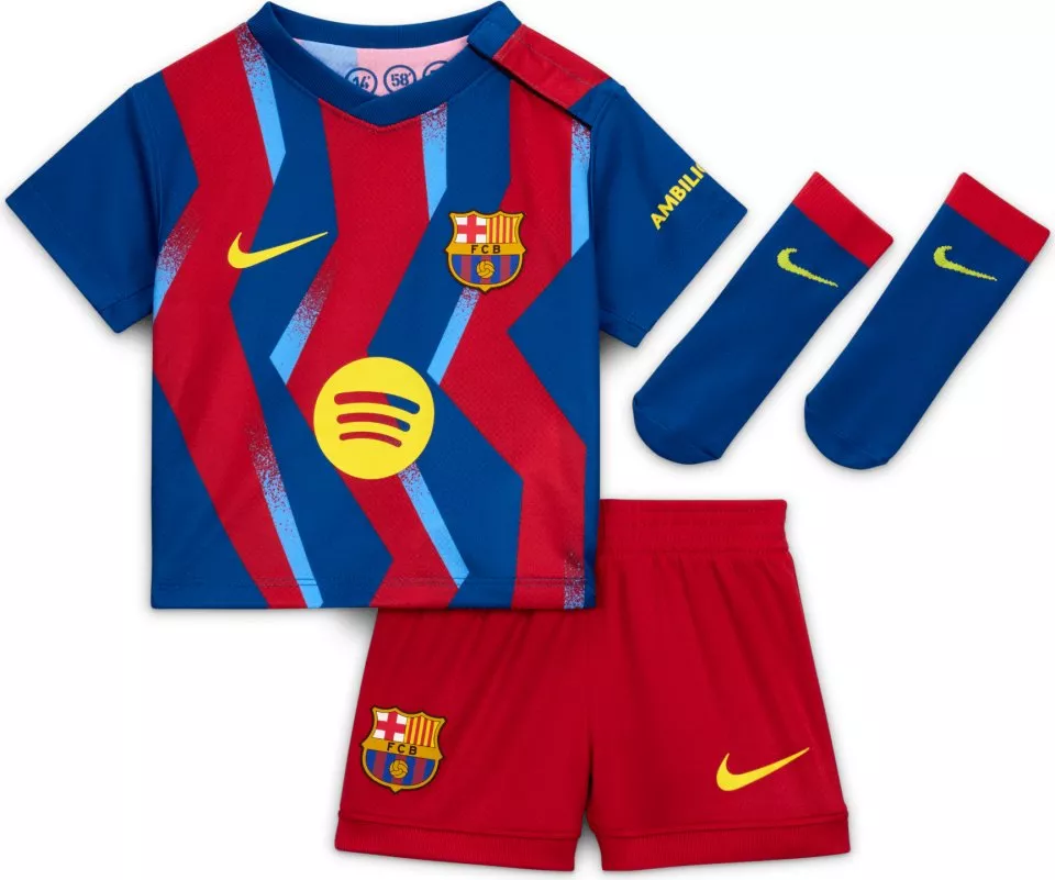 Nike  Dri-FIT FC Barcelona Stadium 4th Set 2025/26 Baby/Toddler Szett