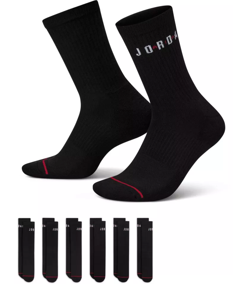 Unisexové ponožky Jordan Everyday Crew (6 párů)