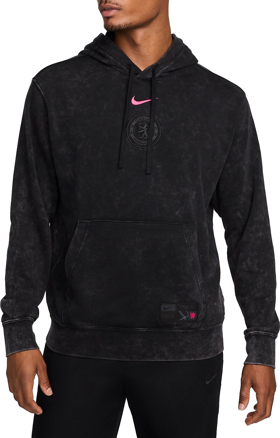 Sweatshirt med hætte Nike CFC M NSW CLUB HOODIE PO FT 3R