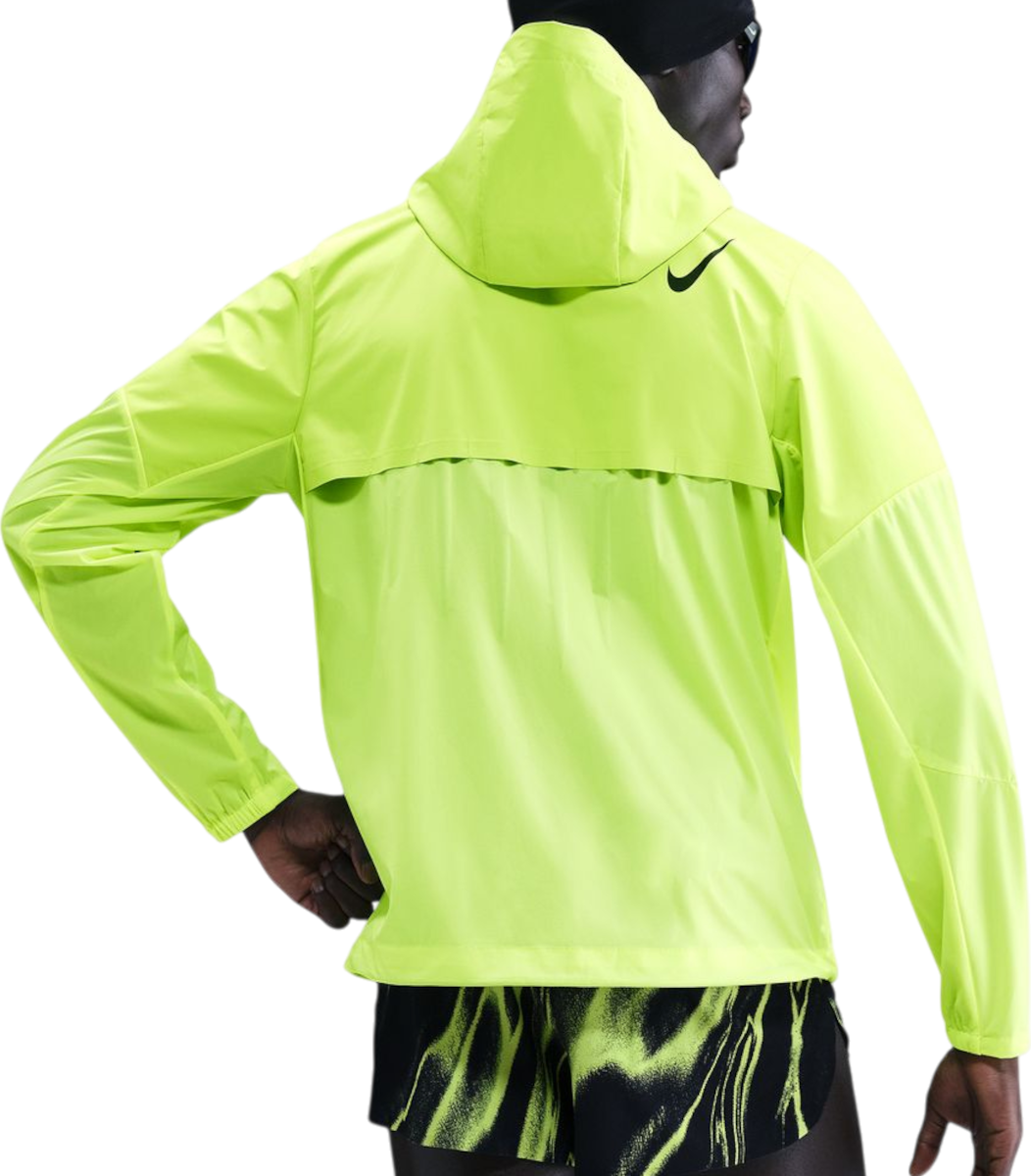 neon green nike windbreaker