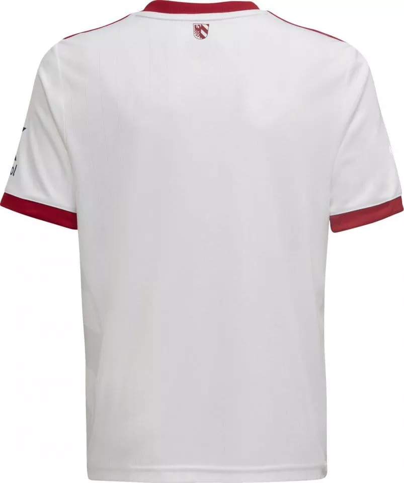 Dětský dres s krátkým rukávem adidas 1. FC Nürnberg 2021/22, hostující