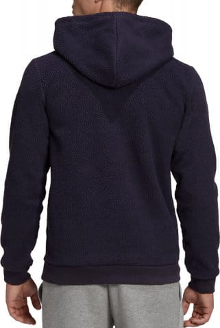 adidas sherpa hoodie sweatshirt