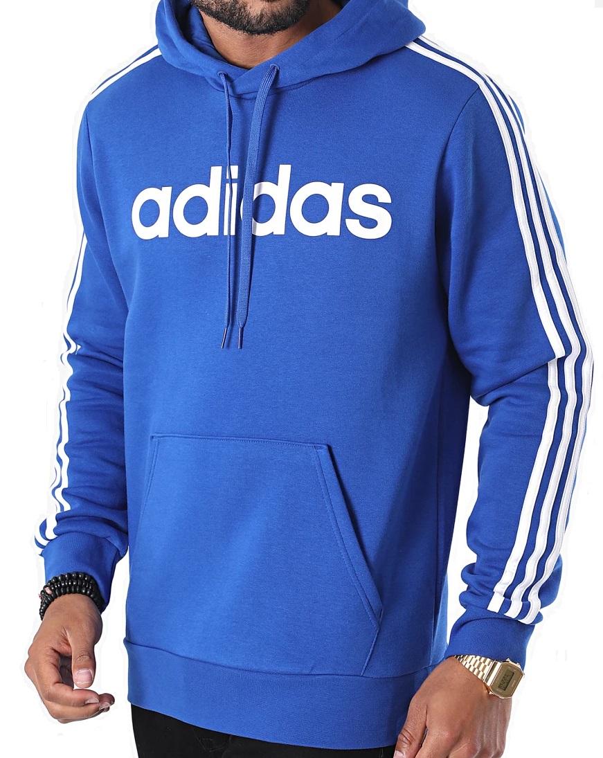 Hooded sweatshirt adidas Sportswear E 3S PO FL