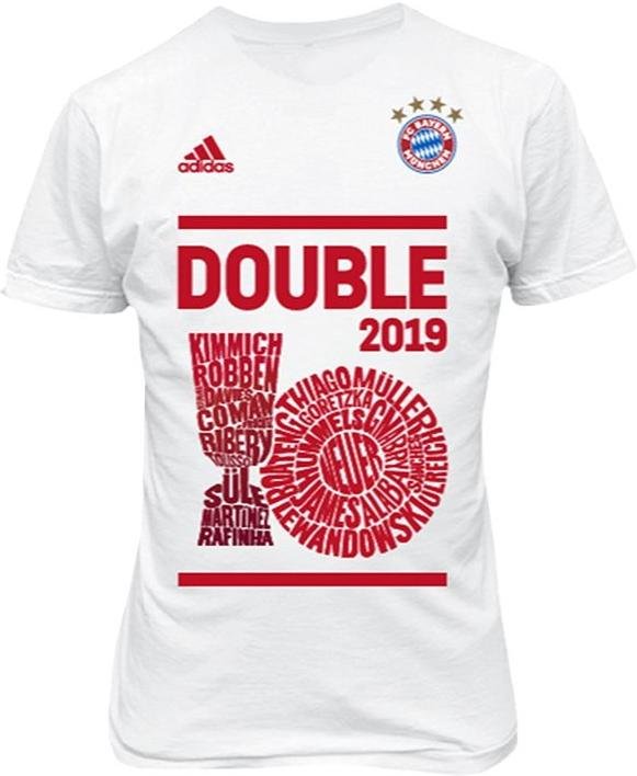 T-shirt adidas adi fc bavaria muni double shirt kids 2019