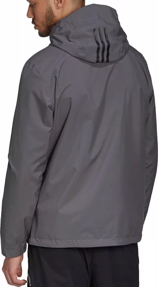 Pánská bunda s kapucí adidas BSC 3-Stripes RAIN.RDY