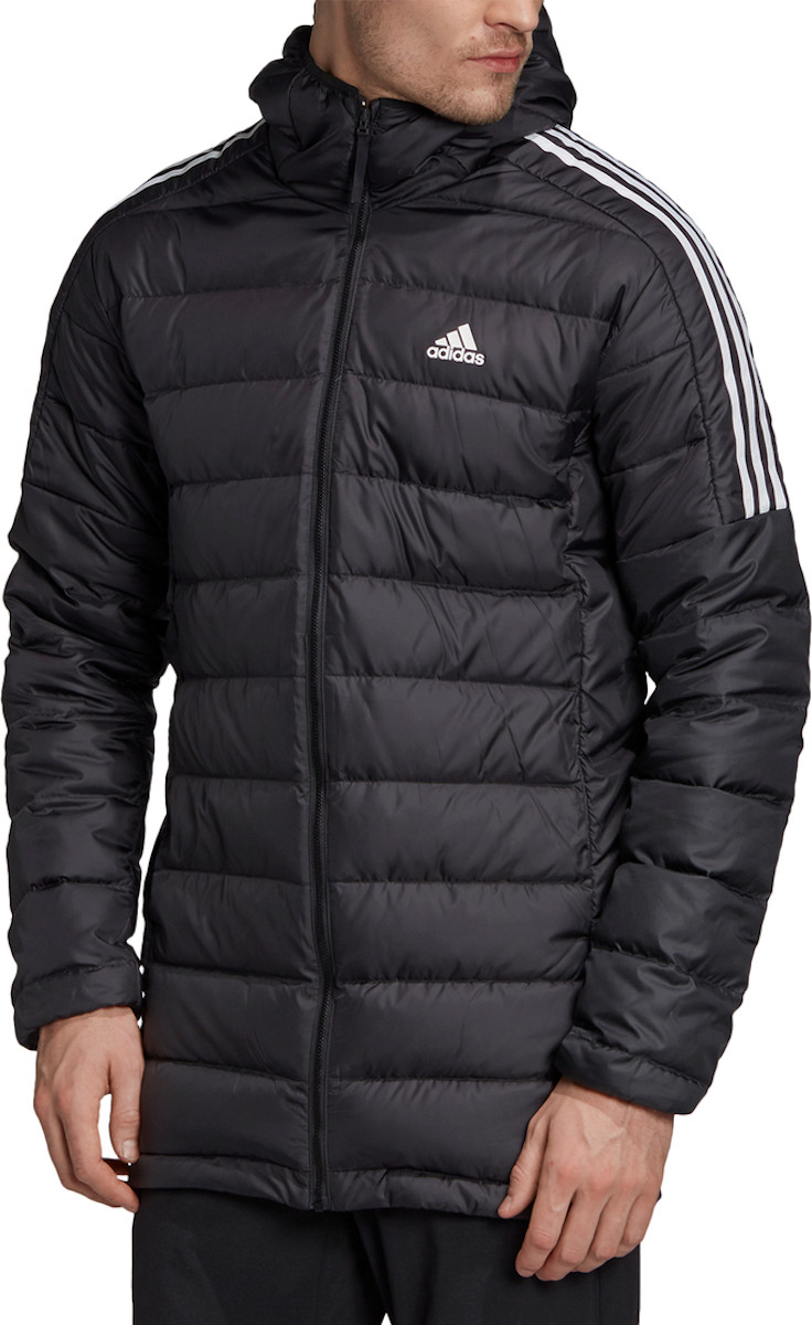 Pánská zimní bunda s kapucí adidas Essentials Down