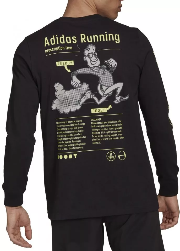 T-shirt met lange mouwen adidas Side Effects LS