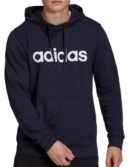 blue moletom com capuz adidas