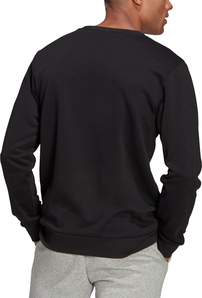 adidas Essentials Big Logo Sweatshirt - Black | adidas Australia