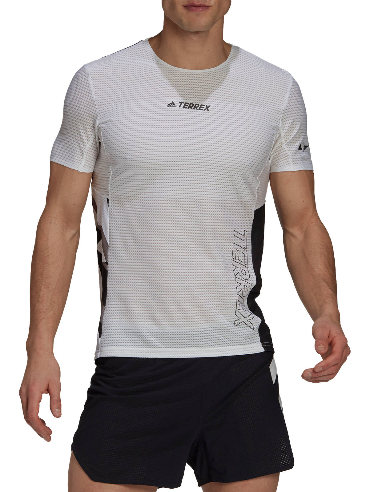 Pánské běžecké tričko s krátkým rukávem adidas Terrex Parley Agravic TR Pro
