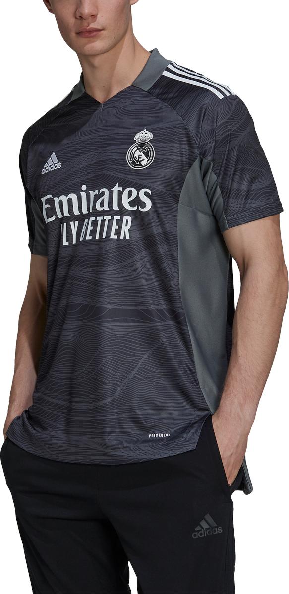 Pánský brankářský dres s krátkým rukávem adidas Real Madrid 2021/22 Domácí