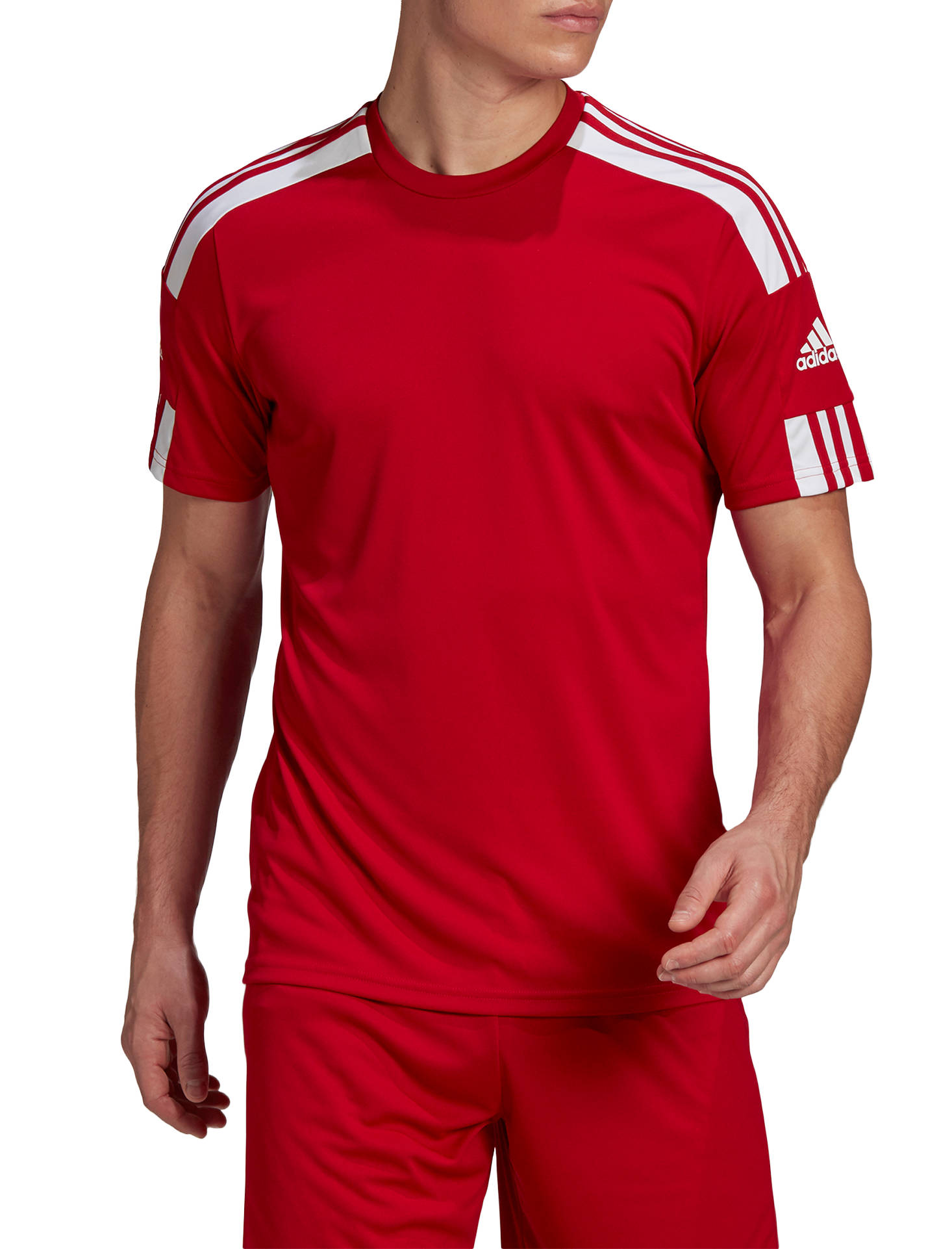 Adidas Football Soccer Squadra 21 Mens Training Kit/Set Jersey Shirt Shorts