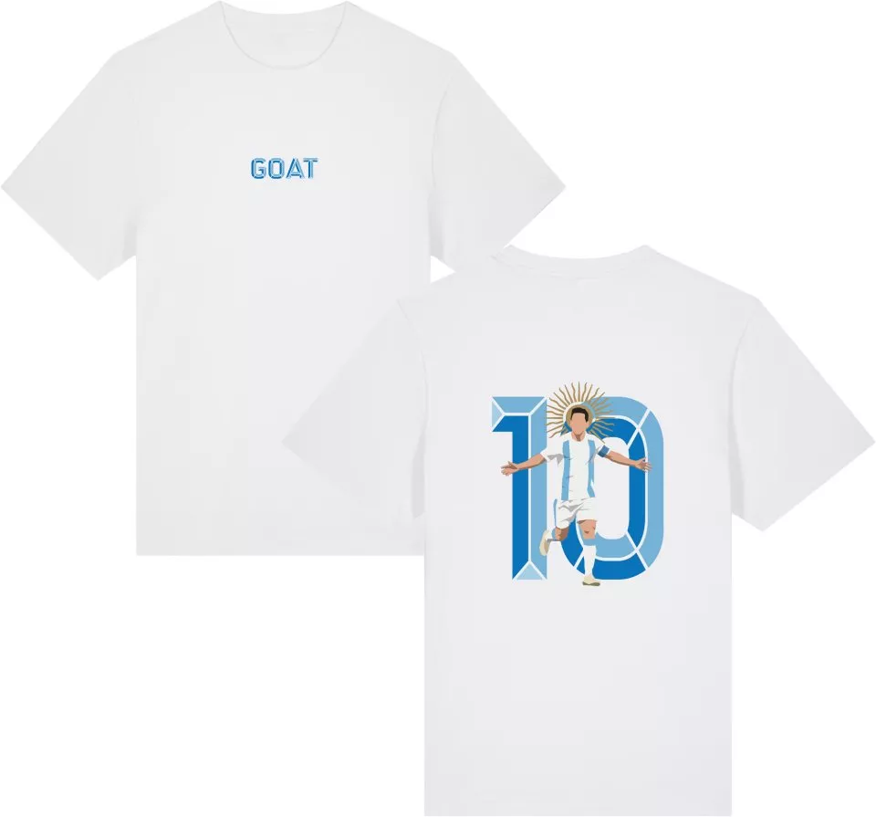 Pánske tričko s krátkym rukávom 11teamsports "GOAT" World Cup 2026