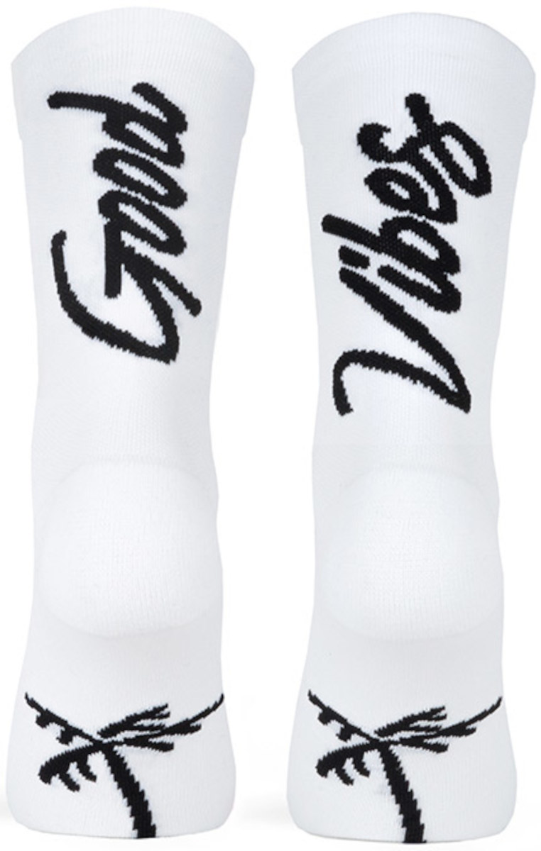 Chaussettes Pacific and Co GOOD VIBES (White)