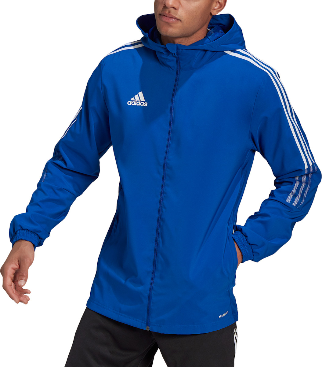 Jakke med hætte adidas TIRO21 WB