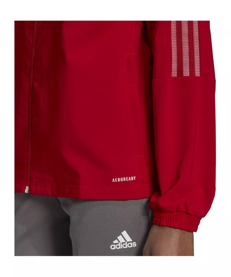 Τζάκετ με κουκούλα adidas TIRO21 WB W