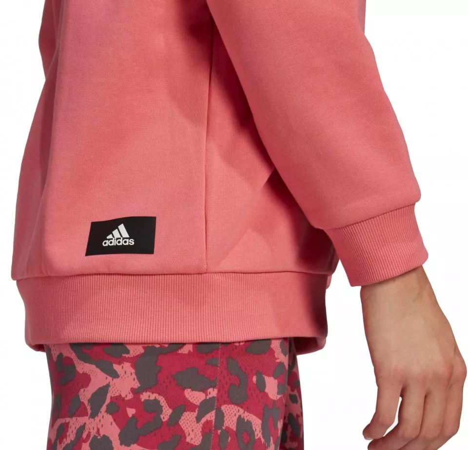 adidas Sportswear Leopard-Print Kapucnis melegítő felsők