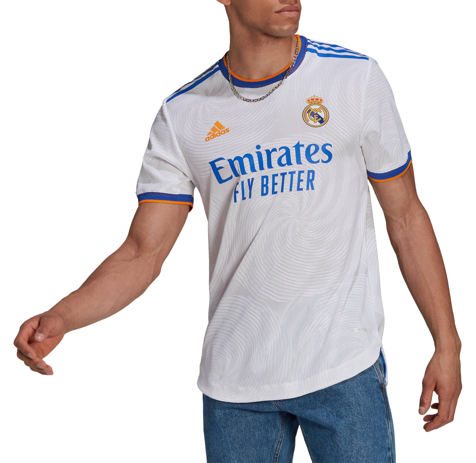 Pánský dres s krátkým rukávem adidas Real Madrid Authentic 2021/22, domácí