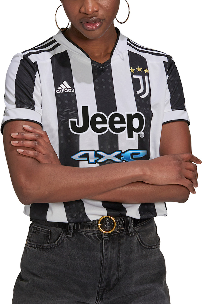 Dámský domácí fotbalový dres s krátkým rukávem adidas Juventus 2021/22