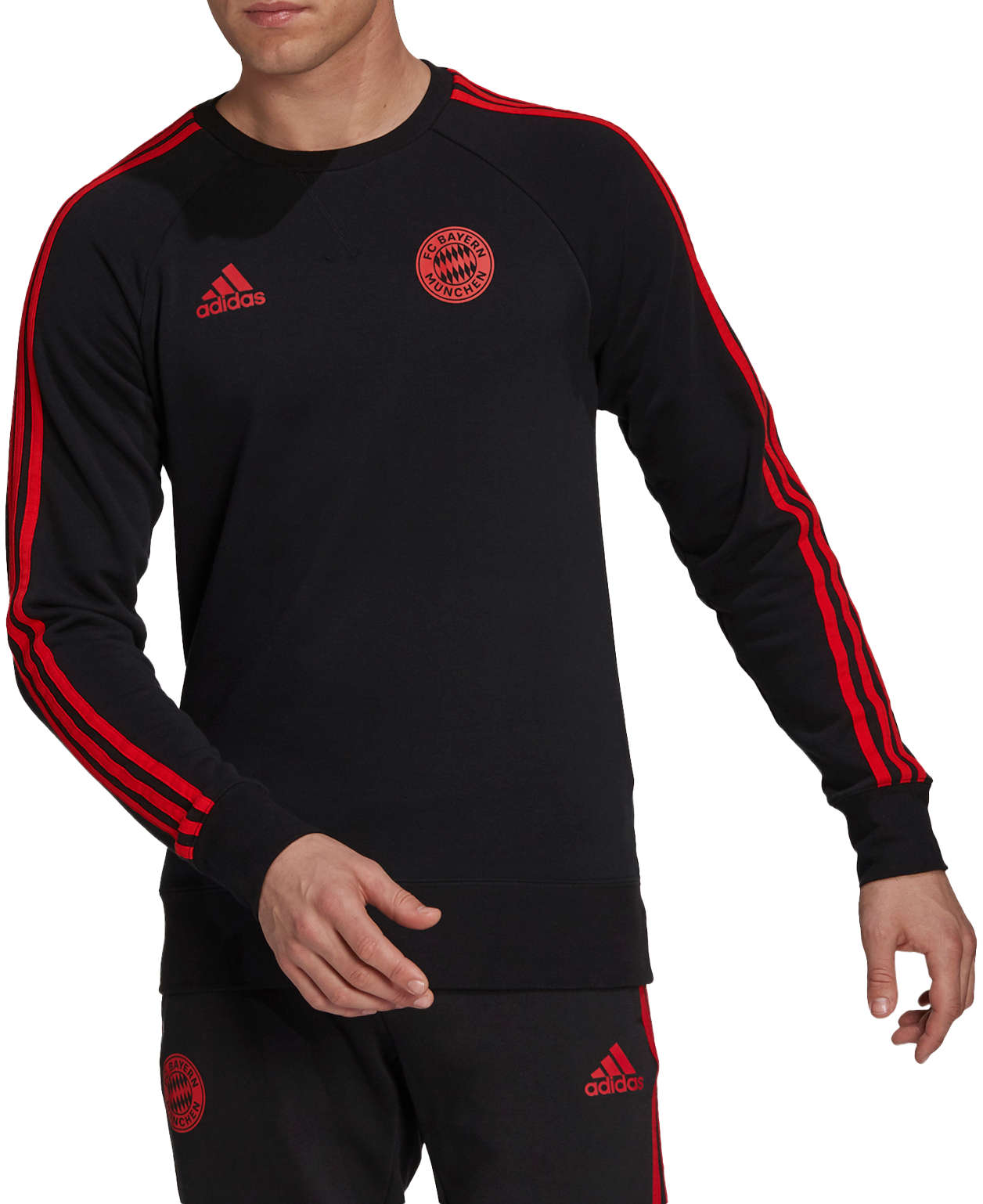 adidas FCB SWT TOP Melegítő felsők