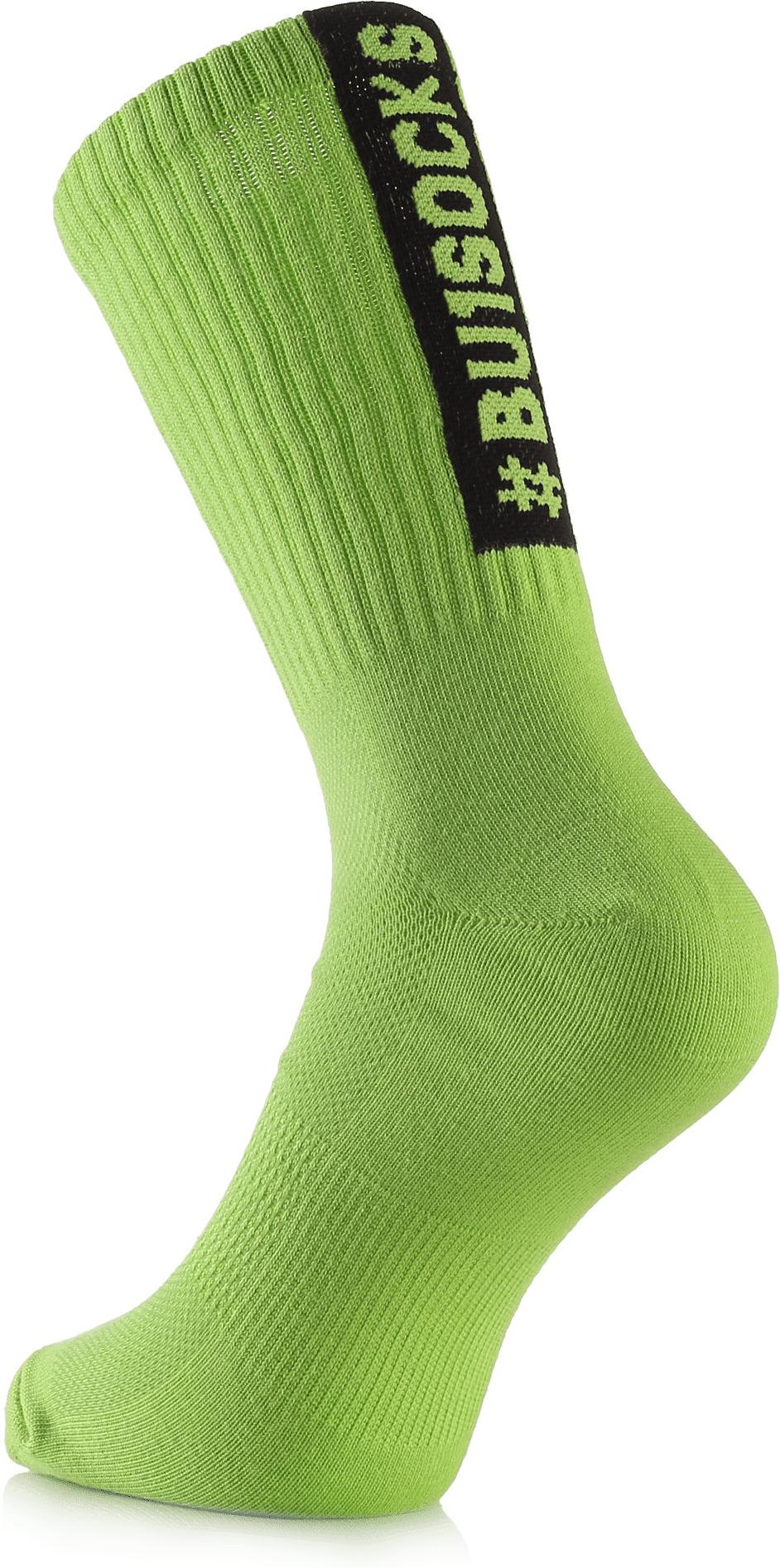 BU1 sports socks neon yellow