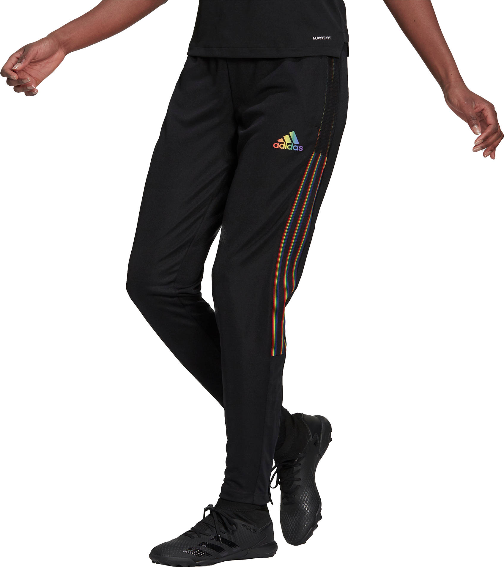 Nohavice adidas Sportswear TIROTRACK PANT PRIDE WOMENS