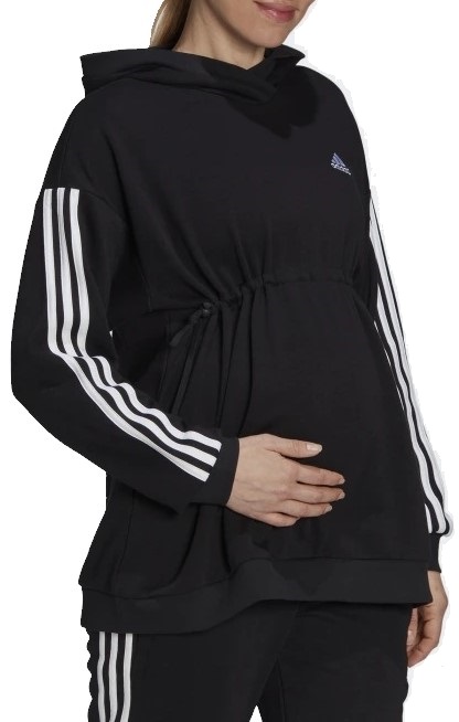 Dámská mikina s kapucí pro těhotné adidas Essentials 3-Stripes