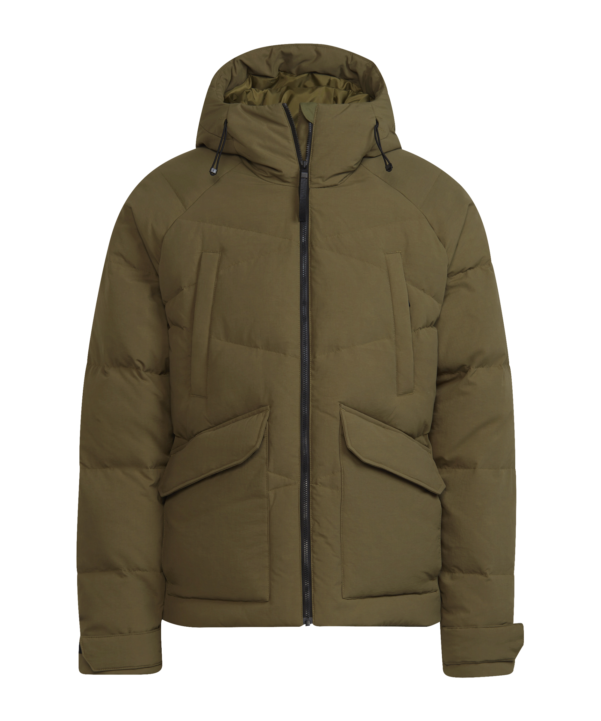 Hooded jacket adidas Terrex BIG BAFFLE JKT