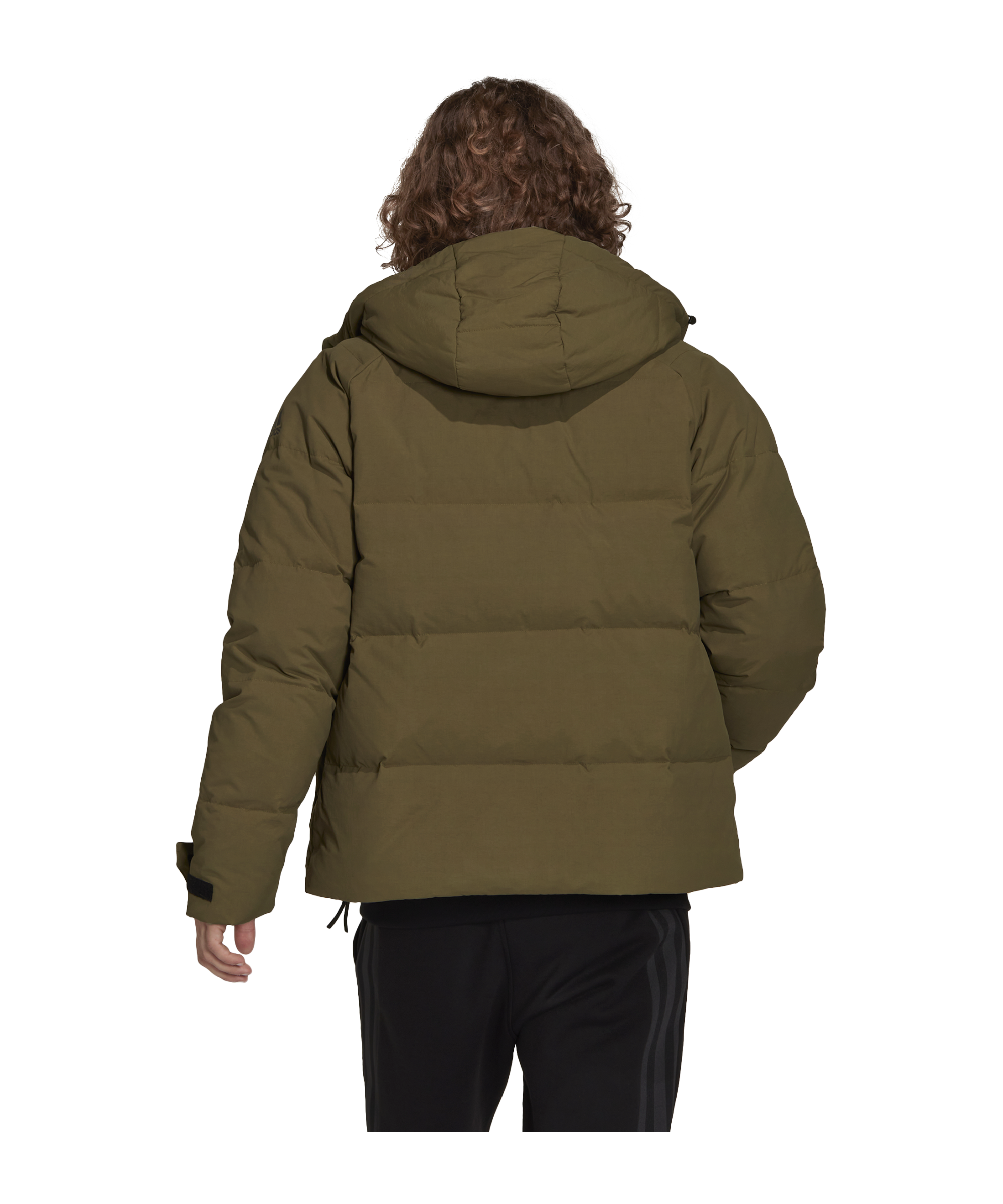 Hooded jacket adidas Terrex BIG BAFFLE JKT
