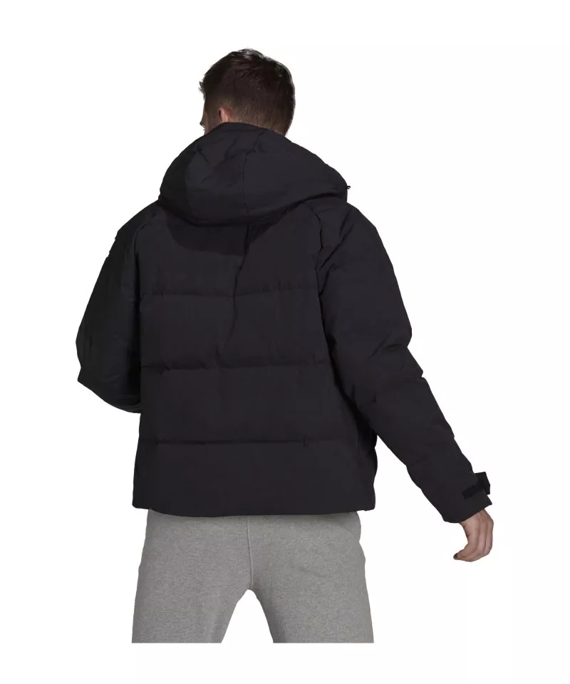 Яке с качулка adidas Sportswear BIG BAFFLE JACKET