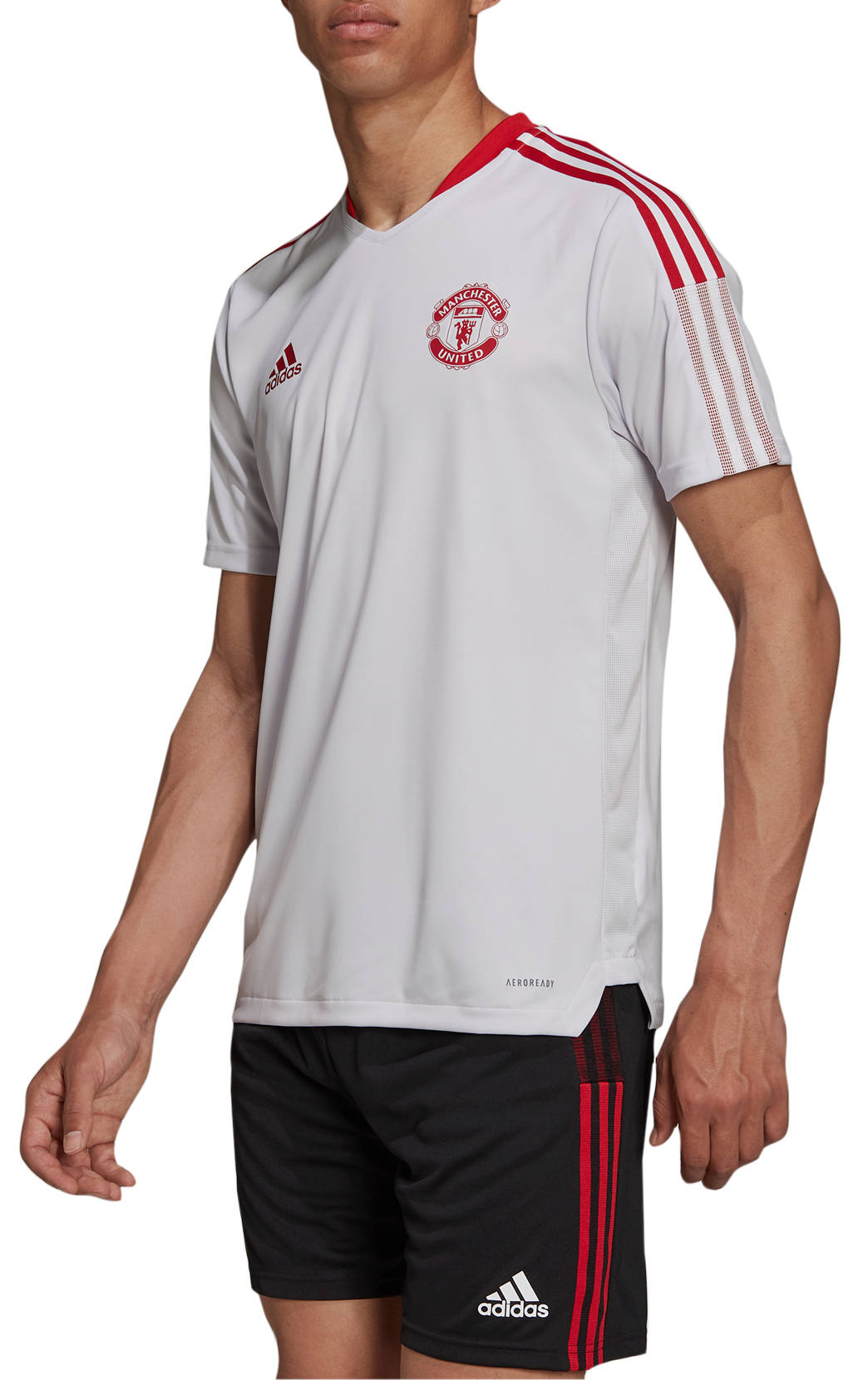 Pánský tréninkový dres s krátkým rukávem adidas Manchester United 21/22