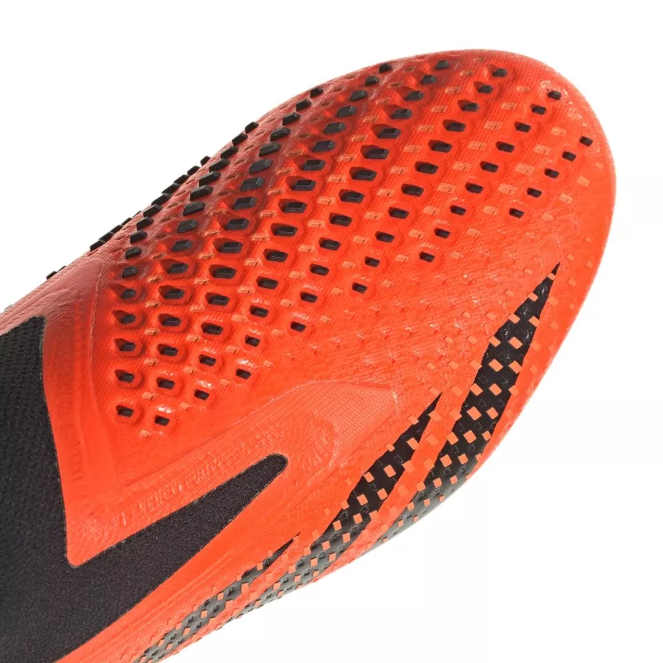 Botas de fútbol adidas PREDATOR ACCURACY+ FG naranjas empeine