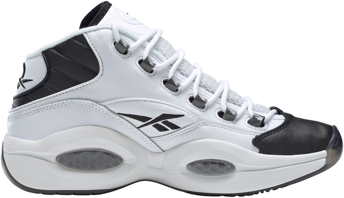 reebok question mid femme kaki